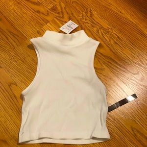 White crop tank top, Suzette Collection, never worn!